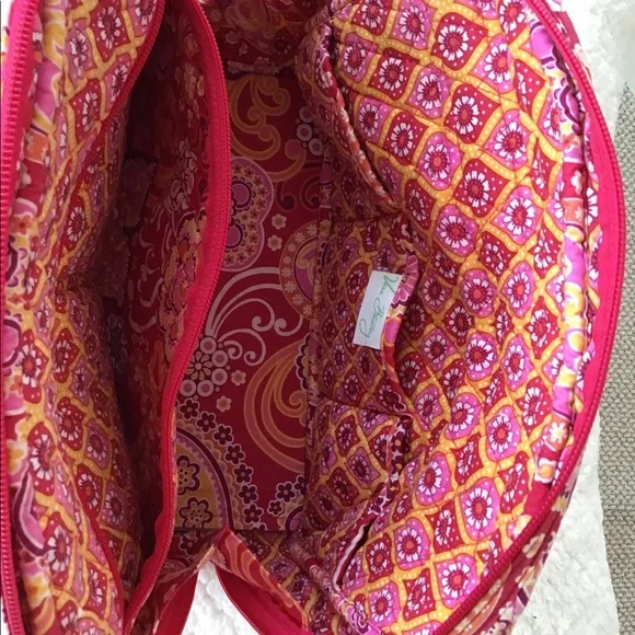Vera Bradley Round Double Handle Tote/Purse - Picture 8 of 13